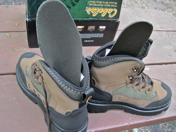 cabelas wading boots